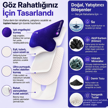 Vivalo™ Buhar Göz Maskesi